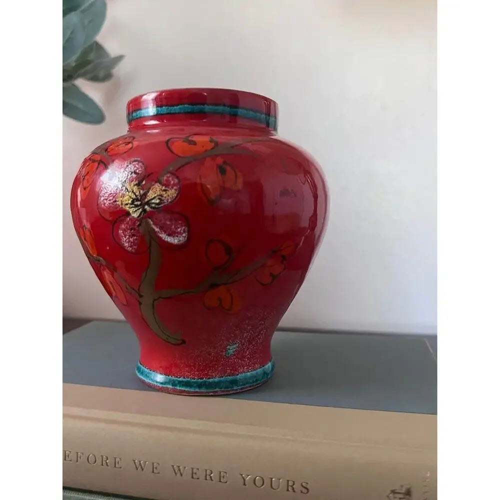 Handpainted Italian Vase